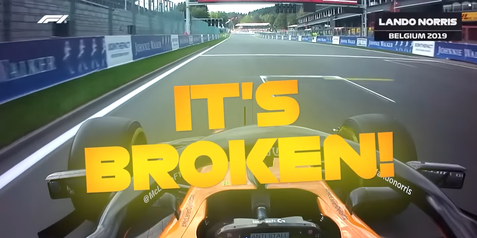 This is absurd! - Lando Norris, 2019