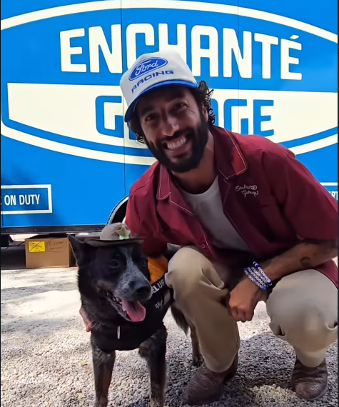 Daniel Ricciardo meeting Daniel Ruffiardo